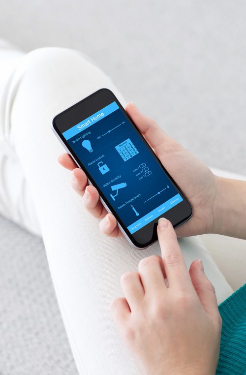 Mobile controlled smart lock